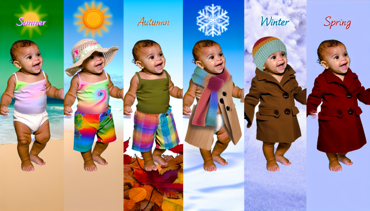 Roupas de Bebê para o Verão, Outono, Inverno e Primavera